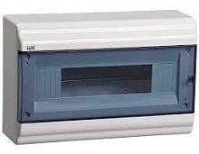 Бокс IEK PRIME ЩРН-П-12 190x290x100 IP41 прозрачная дверь картинка 